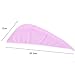 Anself Water Absorbing Absorbent Microfiber Dry Hair Towel Hat Turban Wrap Bathing Shower Cap