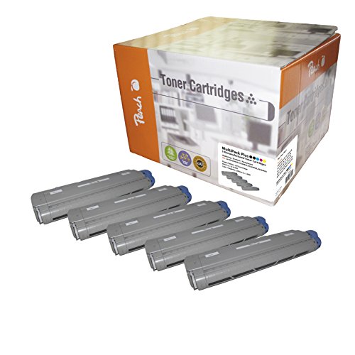 Preisvergleich Produktbild Peach Spar Pack Plus Tonermodule kompatibel zu OKI 4332xxxx