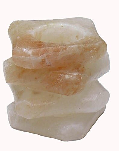 MERCAVIP Thermovip. Himalayan salt candle holder. “AWAAB” 1000 gr. Included tea candle