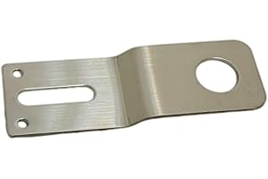 UngSung Fender Mount Antenna Bracket 3/4 inches Hole Stainless Steel for CB UHF VHF Ham NMO Antenna Mount Between Vehicle Hood and Fender