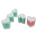 sourcingmap® Plastic Rod Makeup Tools Disposable Dual Head Cotton Swab 500 PCS