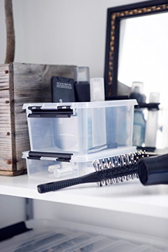 ORTHEX Smart Store Classic 2 / 10 Stück Aufbewahrungsboxen mit Clip-Verschluss im SET, inkl. Beschriftungsetiketten - 5