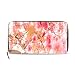 Produktbild Blühende herrliche Blumen Garten lange Passport Clutch Geldbörsen Reißverschluss Geldbörse Tasche Handtasche Geld Organizer Tasche Kreditkarteninhaber Für Dame Frauen Mädchen Männer Reise Geschenk