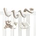 Silverskys(TM)Baby Rattle Bed Stroller Hanging Spiral Activity Rabbit Musical Mobile Bell Infant Educational Toys Rattles Baby Gift