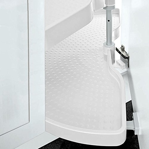 SO-TECH® Eckschrankdrehbeschlag 1/2-Kreis Drehbeschlag 900er Halbkreisboden für 90er Eckschrank - 2