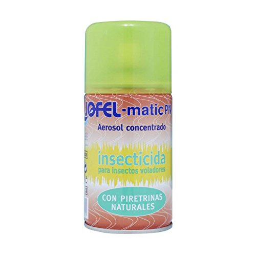 Jofel AKI2002 Insetticida Piretrina Naturale, 0,25 L, Confezione Da 4