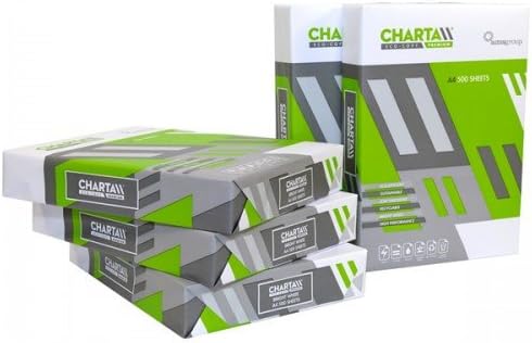 Charta Eco-Copy Premium A4 Multi function Copier Paper 80gsm (5 Reams)