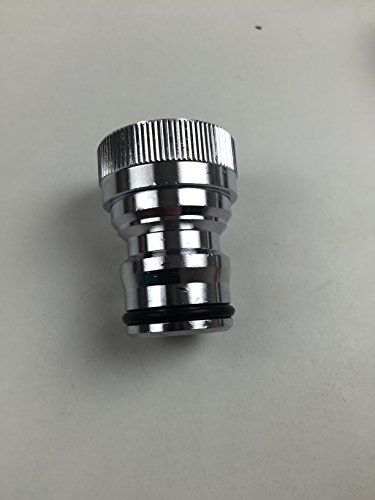 Geräteanschlussstück Wasserhahnanschluss mit 3/4″ IG Innengewinde Chrom/Messing 3/4″ PROFI-Gardena kompatibel - 2