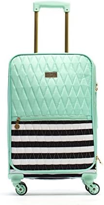 Concept One Luggage Women's Macbeth Madison 21in Rolling Luggage Suitcase, Mint