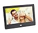 Produktbild GAOWF 9 Zoll Digitaler Bilderrahmen - 1024 × 600 (1080P) LED Bildschirm, MP3 / Musik/Video Player Mit Kalender/Uhr Funktion, Mit Fernbedienung Für SD/USB,Black
