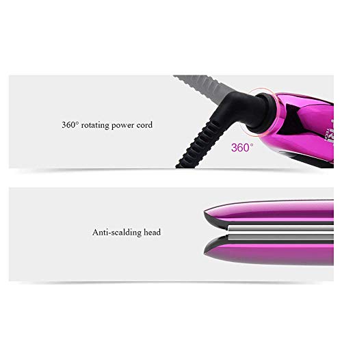 JH Straight Hair Straightener Dual-purpose Advanced Ceramic Straightening Machine 4 Speeds 30s Preheating Color PURPLE JH Straight Hair Straightener Dual-purpose Advanced Ceramic Straightening Machine 4 Speeds 30s Preheating Color PURPLE