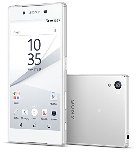 Sony Xperia Z5 Smartphone (5,2 Zoll (13,2 cm) Touch-Display, 32 GB interner Speicher, Android 6.0) silber