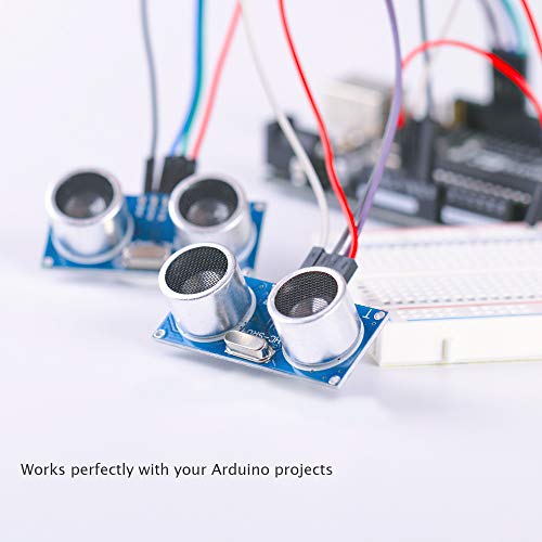 ELEGOO Sensor Ultrasonidos HC-SR04 Kits de Sensores de Distancia por Ultrasonidos para Arduino UNO MEGA2560 Raspberry Pi Hoja de Datos Disponible para Descargar reviews ELEGOO Sensor Ultrasonidos HC-SR04 Kits de Sensores de Distancia por Ultrasonidos para Arduino UNO MEGA2560 Raspberry Pi Hoja de Datos Disponible para Descargar