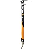 Fiskars IsoCore L kırma aleti, &ccedil;ok sayıda kırma işi i&ccedil;in, Uzunluk: 75,3 cm, Ağırlık: 2,6 kg, siyah/turuncu, 1027221