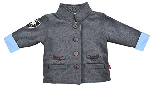 Mogo.cc, Babyjacke SILBERHORN,Armumschlag BLAU, 3-6 Mon, 62/68, S