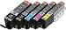 Produktbild 5x Original Setp-UP Tintenpatrone für Canon PGI550 / CLI551 für Canon Pixma MX 925 MX 725 - BK, PBk, Cy, Ma, Ye -