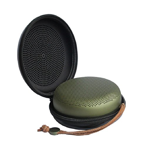 Yistu Case Bag , Travel PU Case Bag Cover For B&O Bang&Olufsen BeoPlay BO A1 Bluetooth Speaker (Black)
