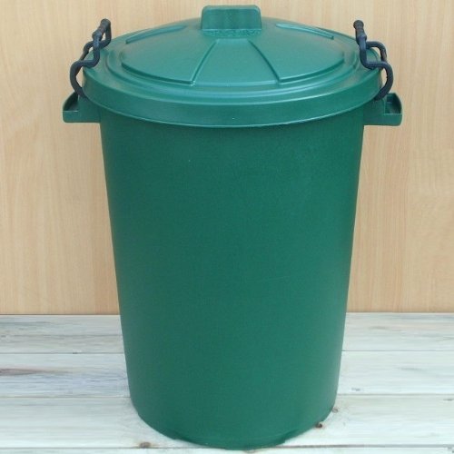 Green 50 Litre Bin/Storage For Homes Gardens Animal Feed (Make In The UK)