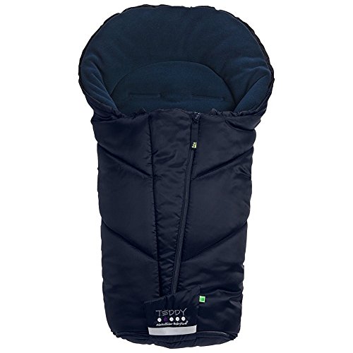 Preisvergleich Produktbild Odenwälder 12308-290 Kinderwagen Fusssack Teddy vario marine