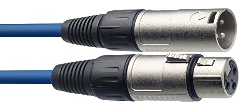 Stagg 3 m cable XLR a conector XLR para micrófono de alta calidad, a
