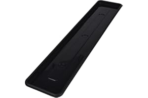 B2C Pot Rectangle Drip Trays Indoor Outdoor Plant Saucer Plastic Tray Saucers (77.3cm x 15.5cm, Anthracite)