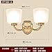 Produktbild Wandleuchte Schlafzimmer Wandleuchte Neu Kupfer Wandleuchte Modern Einfach Schlafzimmer Nachttischlampe Wandleuchte Wohnzimmer Wandleuchte Treppe Restaurant Lampe, YF180-2
