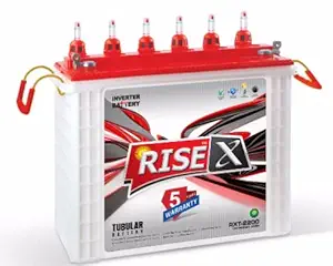 RISE X Tall Tubular RXT RC/180 Ah Inverter Battery