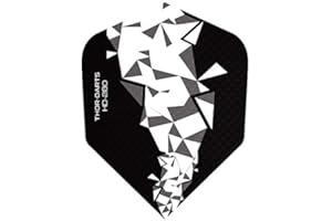 THOR-DARTS 24 alette bianche F2 Premium (8 set) 150 micron (bianco F2, confezione da 24)