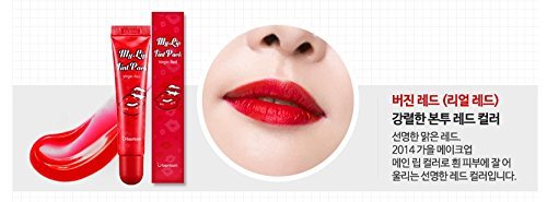 BERRISOM Chu My Lip Tint Pack, New upgraded Season 3, Made in Korea, Korean Cosmetics (Real Red) by Berrisom