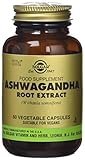 Solgar Ashwagandha Root Extract Vegetable Capsules - Pack of 60
