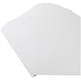20 Sheets Colored Thick Paper Cardstock Blank for DIY Crafts Cards Making, Invitations, Scrapbook Supplies (White, 8.5 x 11 inches)