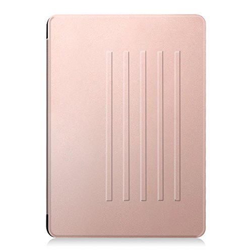 Fintie iPad Air Hülle – [Multi-Sichtwinkel] Ultra Schlank Magnetische Kickstand Schutzhülle Abdeckung mit Auto Schlaf / Wach Funktion für Apple iPad Air, Roségold - 9
