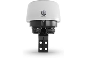 WallMall ® - Interruttore Crepuscolare per Esterno Sensore IP65 Regolabile da 5 a 50 Lux Fotocellula Alba Tramonto 220V fino a 25A oltre 5000W con Doppio Ingresso Cavi