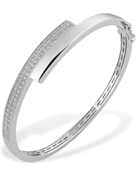 Goldmaid Damen-Armreif PremiumShine 925 Sterlingsilber 60 weiße Zirkonia