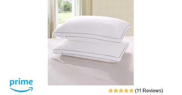 Kissmoon 2 Pack Pillows Hotel Pillow Down Alternative