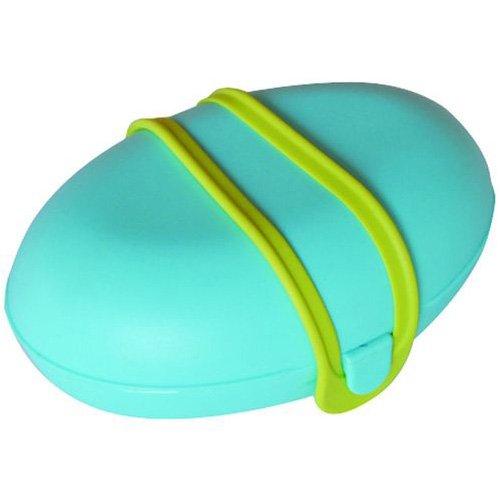 Opportunity 29b1220011258 Seifendose Trapez Kunststoff blau 11,8 x 4,5 x 8 cm