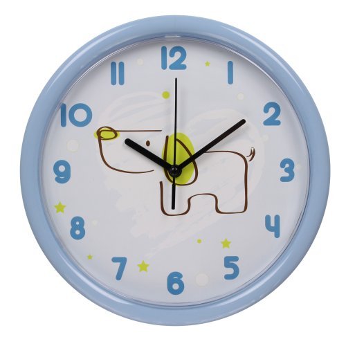 HITO™ 10-Zoll Silent Non-tickende Wanduhr (blau)