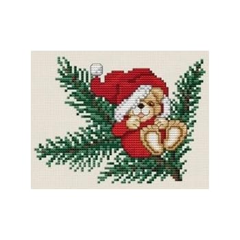 Ellen Maurer-Stroh | Kreuzstichvorlage Stickvorlage - Santa Bear Baby 1