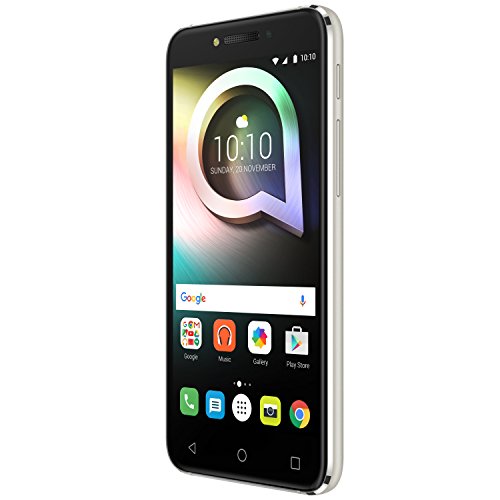 Alcatel 5080X-2HALWE7 Shine Lite Einzelsim Smartphone 12,7 cm (5 Zoll) 16GB Android 6.0 prime schwarz