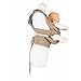 We Made Me Pao Papoose 3-in-1 Front and Back Baby Carrier (Pebble)