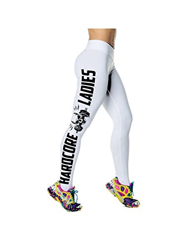 Zacoo Graphic Print Sport Yoga Gym Fitness Workout Gamaschen Hosen