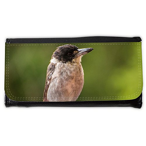 Preisvergleich Produktbild Portemonnaie Geldbörse Brieftasche / / M00314072 Butcherbird Australien Vogel fliegen / / Large Size Wallet