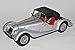 Price comparison product image Morgan 4/4 Sports 2008 Mit Soft Top Silber 1/18 Kyosho Modell Auto