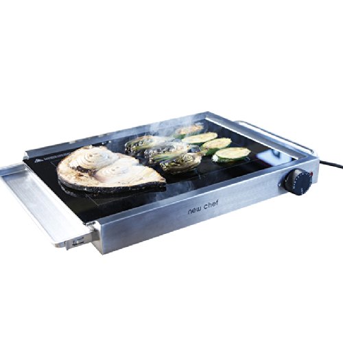 NEWCHEF Grill Eléctrico Cristal NL500