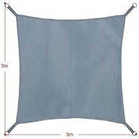 sonnensegel 3x3 grau