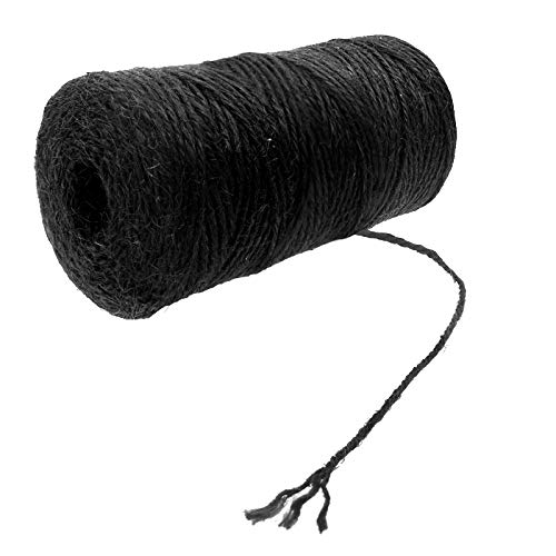 black jute rope