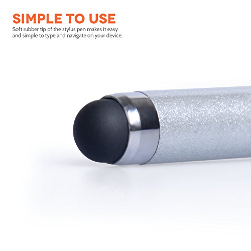 Yousave Accessories Samsung Galaxy J7 Silver Touch Screen Stylus Pen - 4
