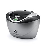 Rostfreie Edelstahl: der Tank mit dem hochqualifizierten rostfreien Edelstahl wird das Wasser darin für tageslang beinhalten. Beim Laden der Brille oder Schmuck brauchen Sie nicht jedentag das Wasser auszutauschen.