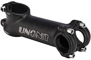 FOMTOR Vástago de Bicicleta 25,4 17 Grados, Vástago de Bicicleta de Montaña Vástago de Manillar Corto, para la Mayoría de Bicicletas, Bicicletas de Carretera, MTB, BMX, Ciclismo