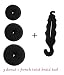 Homeoculture Pack of 3 hair donuts | All 3 different sizes +Magic Hair Styling Twist Styling Bun Hairpins Hairdisk Meatball Head Rubber Clip Hair Accessories For Women Hair Braiding Tool RS.249.00